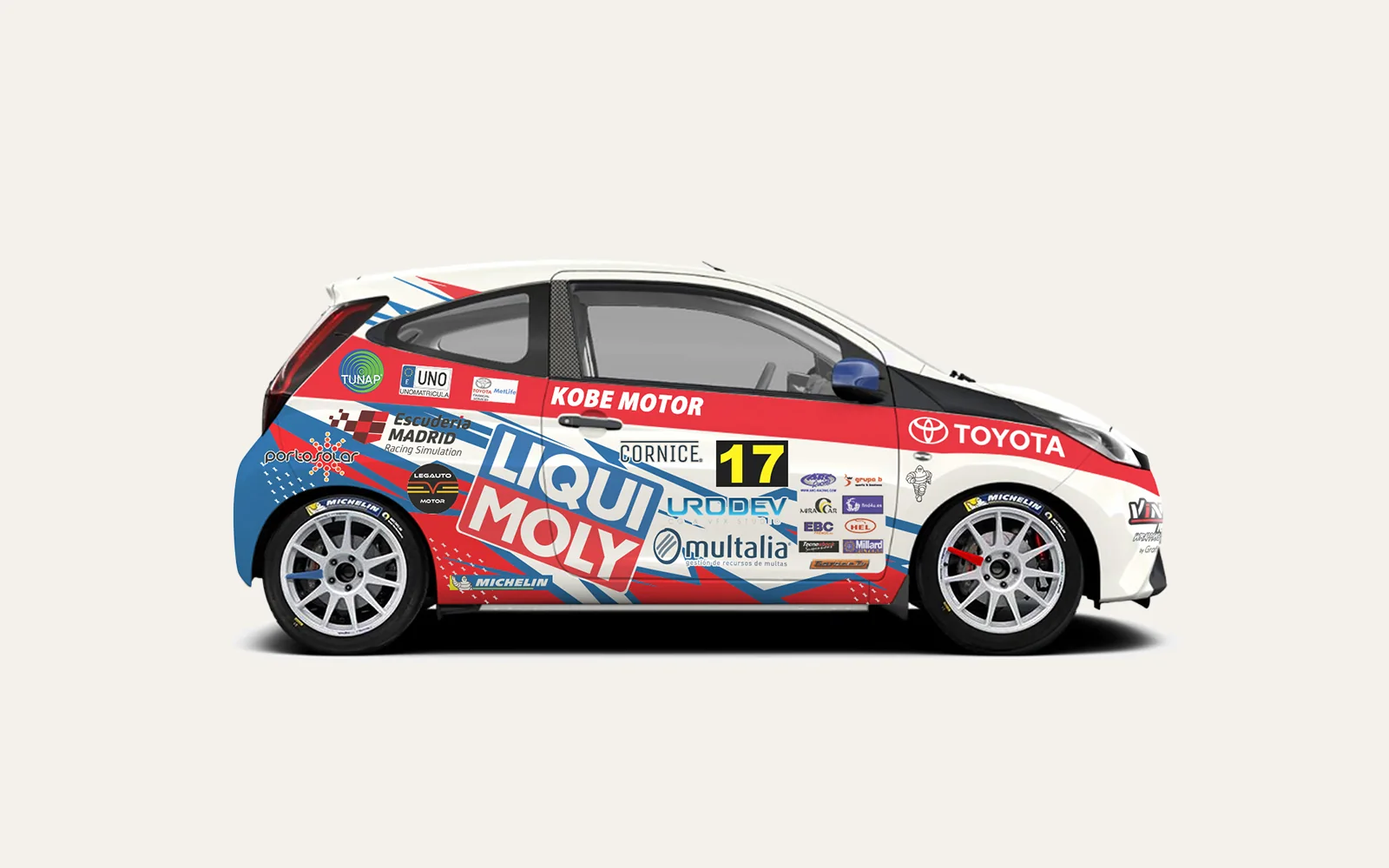 Decoração gráfica automóvel — projeto 01