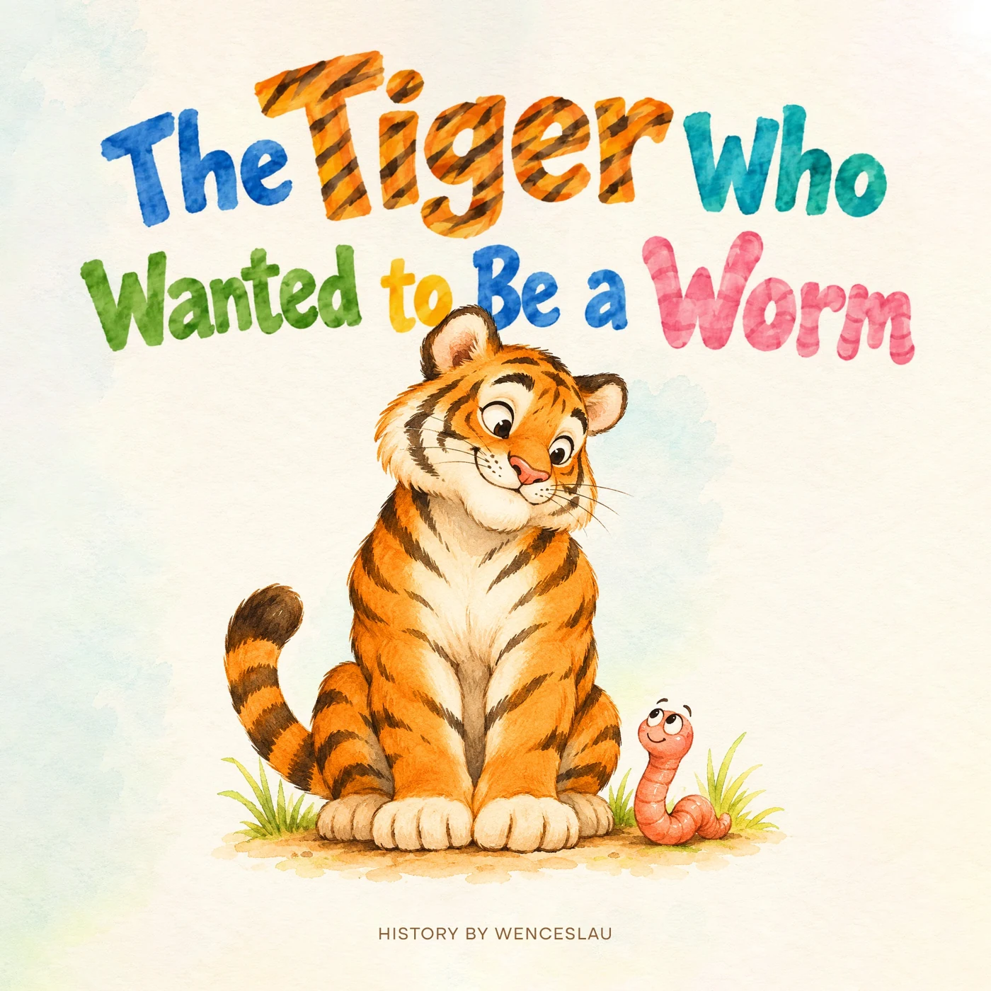 Capa de The Tiger Who Wanted to Be a Worm